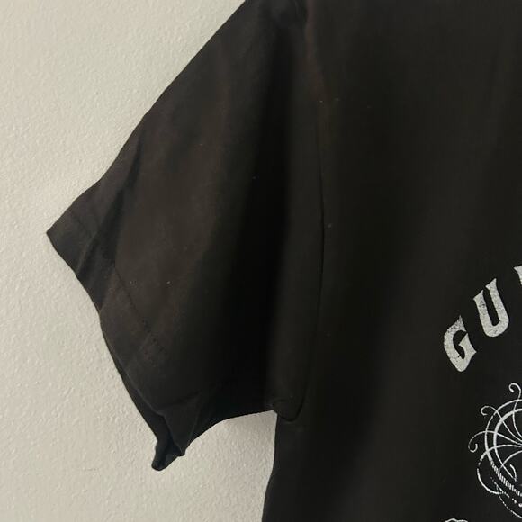 Guns N Roses Paradise City Skull Top Hat Black Band Slash T-Shirt S Small NWOT - Picture 3 of 5